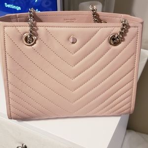 Kate Spade pink leather handbag